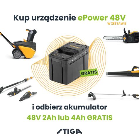 Urządzenia akumulatorowe Stiga ePower 48V i 20V w pracy