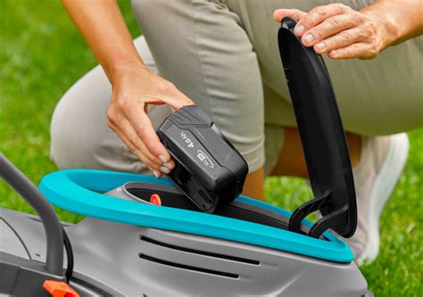 Schemat noża i grzebieni do trawy GARDENA PowerMax 32/18V P4A