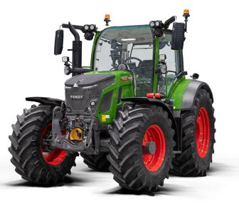 Przekrój konstrukcyjny ciągnika Fendt 500 Vario Gen4 ukazujący jego lekką, a zarazem wytrzymałą budowę