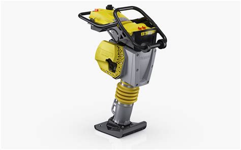 Zdjęcie ubijaka Bomag BT 65 w akcji