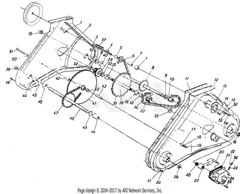 Infographic showing common tiller parts and their functions