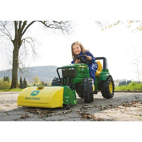 Zamiatarka dla dzieci Rolly Toys w barwach John Deere