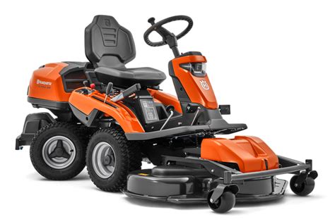 Photo of a Husqvarna Rider with front-mounted deck