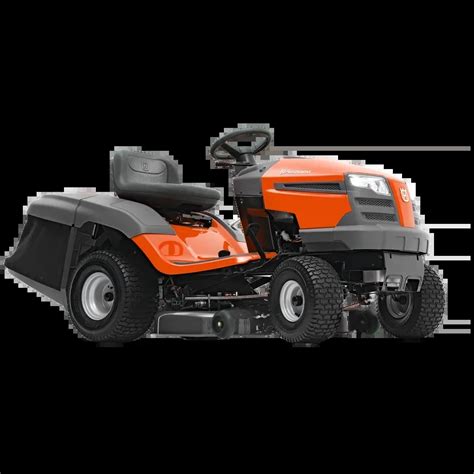 Photo showing Husqvarna TC 138 in a garden setting