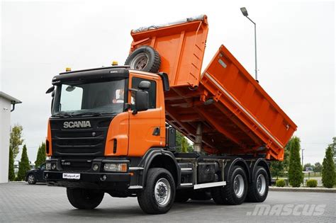 Zdjęcie Scania XT wywrotka w akcji
