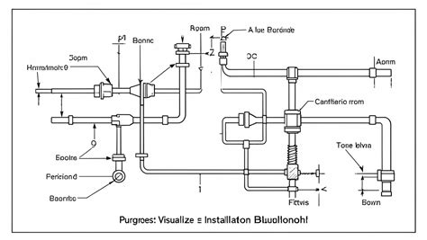 schemat lub przekrój mechanizmu hydraulicznej regulacji głębokości