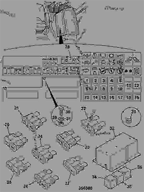 Schematic diagram of JCB gearbox solenoids