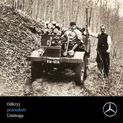 pierwszy prototyp Unimoga U1 bez kabiny, 1946 rok