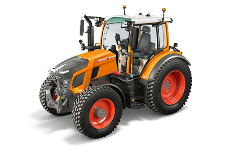 Wizualizacja ciągnika Fendt w kolorze pomarańczowym jako hipotetyczna zmiana