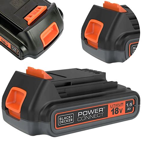 Zestaw: akumulator Black+Decker 18V i ładowarka, prezentujący ich kompatybilność.
