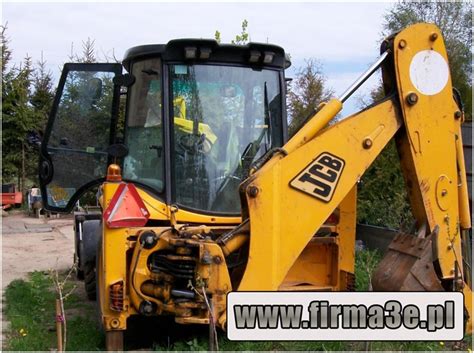 schemat tylnej szyby JCB 3CX z zaznaczoną klamką