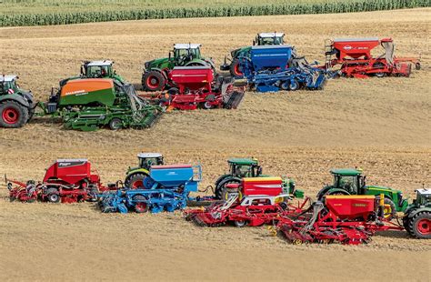 porównanie siewników Amazone i Lemken na targach rolniczych