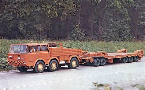 Tatra 813 jako ciągnik balastowy
