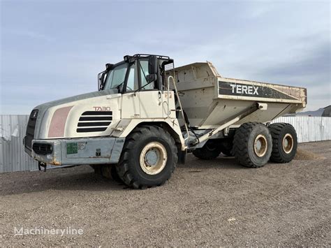 The Terex TA30 articulated dump truck working on a construction site