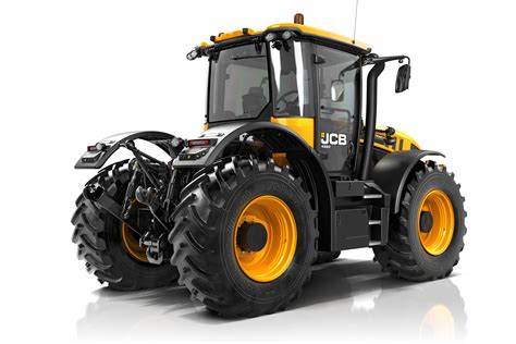 Infographics showing technical modifications of JCB Fastrac Two