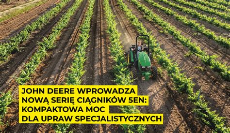 infografika porównująca serie ciągników John Deere