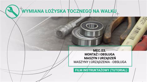 Instrukcja montażu systemu noży na wałku obrotowym z zabezpieczeniami łożysk