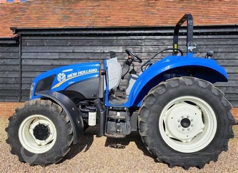 Thematic photo of New Holland T4.65 tractor in the field
