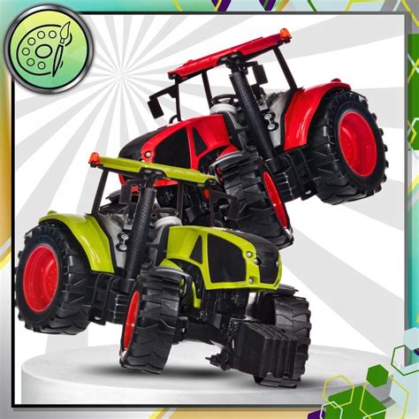 koncepcyjny traktor rolniczy z zaawansowanym napędem