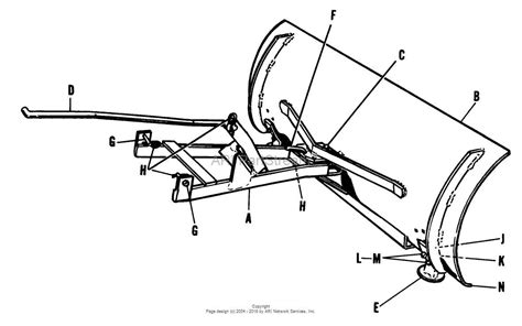 Diagram showing the reinforced frame structure of the KUHN MASTER plow