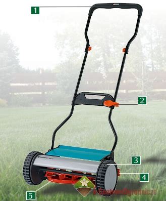 Schemat działania mechanizmu tnącego kosiarki bębnowej, pokazujący noże bębnowe i nóż dolny w bezkontaktowej technice cięcia