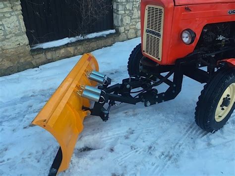 Pług jednokorpusowy własnej roboty do ciągnika