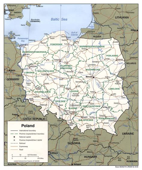 infografika prezentująca mapę Polski z zaznaczonymi miastami, w których dostępne są JCB 4CX na OLX