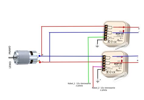 Schemat poglądowy połączenia hydraulicznego ramienia kopiącego z traktorem za pomocą multiplikatora