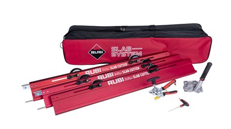 zdjęcie przecinarki elektrycznej Rubi Slab Cutter G3 w użyciu