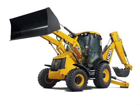 Grafika porównująca zasięg i głębokość kopania ramienia koparki JCB 3CX.