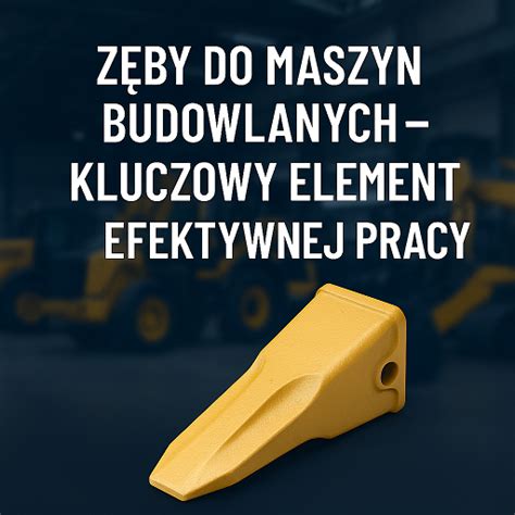 Zdjęcie przedstawiające różne części zamienne do maszyn budowlanych Komatsu: filtry, zęby do łyżki, elementy układu hydraulicznego.