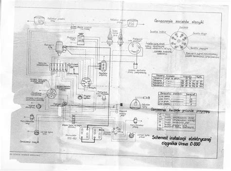Schemat silnika Ursus 4410