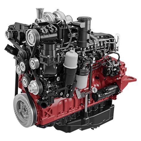 Diagram of a modern forest machine engine (Agco Power)