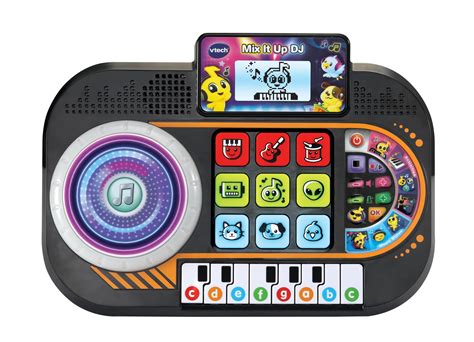 The Vtech Dancing Mixer toy with colorful balls and interactive buttons