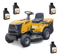 kolaż zdjęć różnych modeli kosiarek i traktorków Cub Cadet