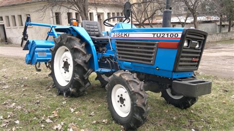 schemat wymiarów ciągnika rolniczego Iseki TU2100