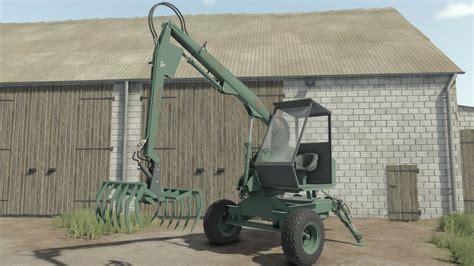Rendering modelu 3D ładowacza Cyklop T 214 do samodzielnego montażu