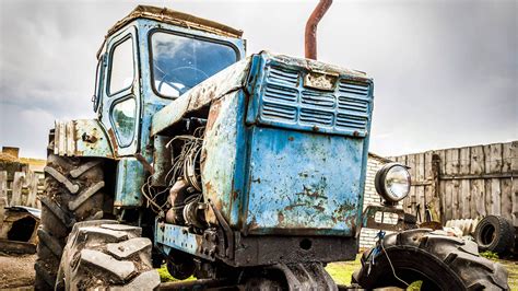 złomowanie ciągników, recykling maszyn rolniczych