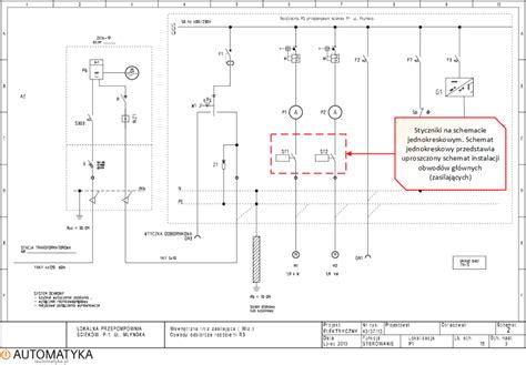 Schemat techniczny wciągnika linowego typu MT z zaznaczonym układem lin 2/1
