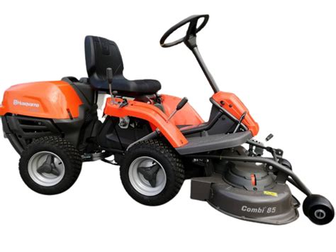 Rider ogrodowy Husqvarna R 112C5 w akcji