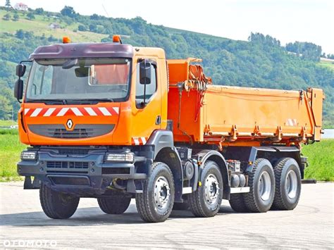 Renault Kerax wywrotka w akcji