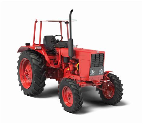 Thematic photo of a Belarus tractor performing agricultural work