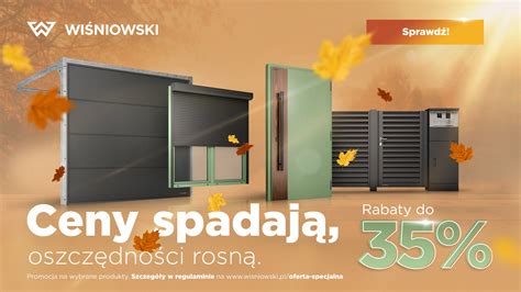 Infografika przedstawiająca energooszczędne produkty WIŚNIOWSKI