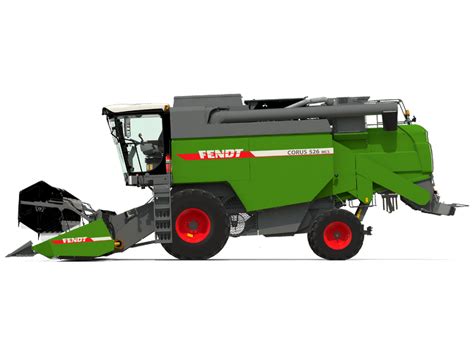 kombajn Fendt Corus 518 z widoczną kabiną