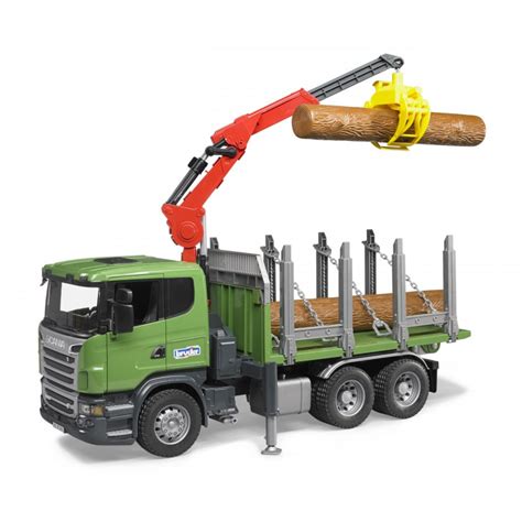 Ciężarówka z zamontowanym hydraulicznym dźwigiem samochodowym (HDS) marki HIAB w akcji, załadowująca towar.