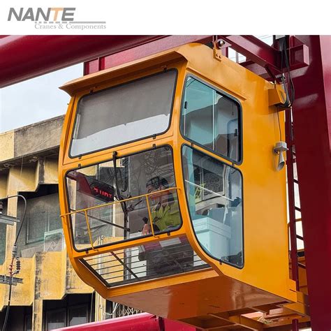 Thematic photo of a crane operator in a cabin
