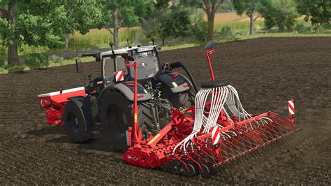 Brona mechaniczna KUHN HR 4004 w Farming Simulator 19