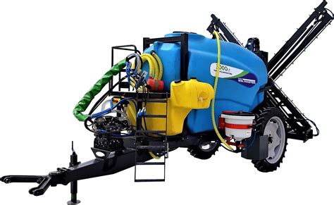 Thematic photo of a trailed field sprayer Skotarek 1200l in operation