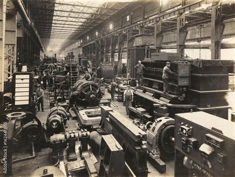 The Clark Company factory in Buchanan, Michigan, early 20th century