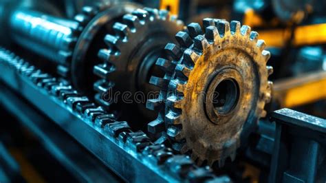 Thematic photo of agricultural machinery with a close-up on a holder element